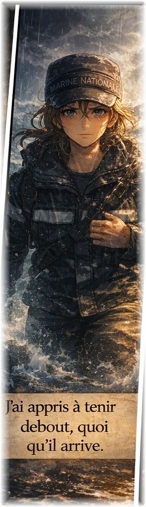 BD : J'ai appris &agrave; tenir debout, quoi qu'il arrive.